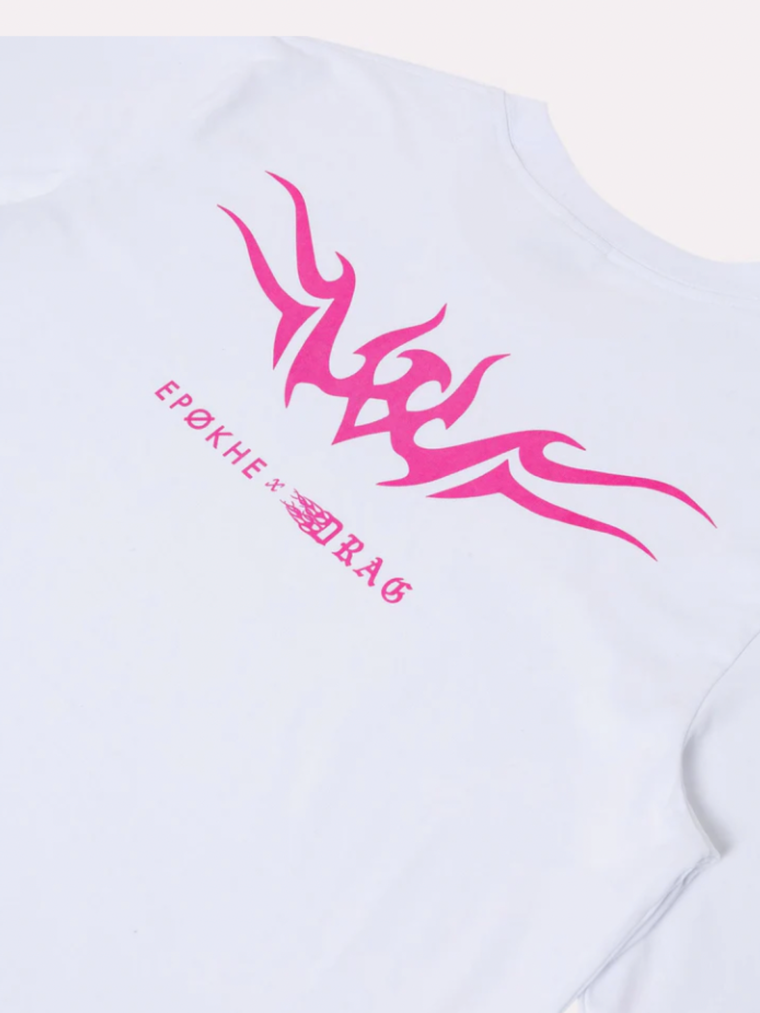 Epokhe x Drag Long Sleeve Shirt - White | Keel Surf & Supply