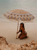 Salty Shadows Inca Beach Umbrella ~ Nomad | Keel Surf & Supply