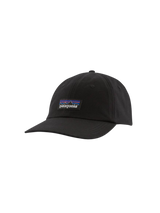 Patagonia P-6 Label Trad Cap - Black | Keel Surf & Supply