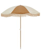 Salty Shadows Beach Umbrella ~ Goldie | Keel Surf & Supply
