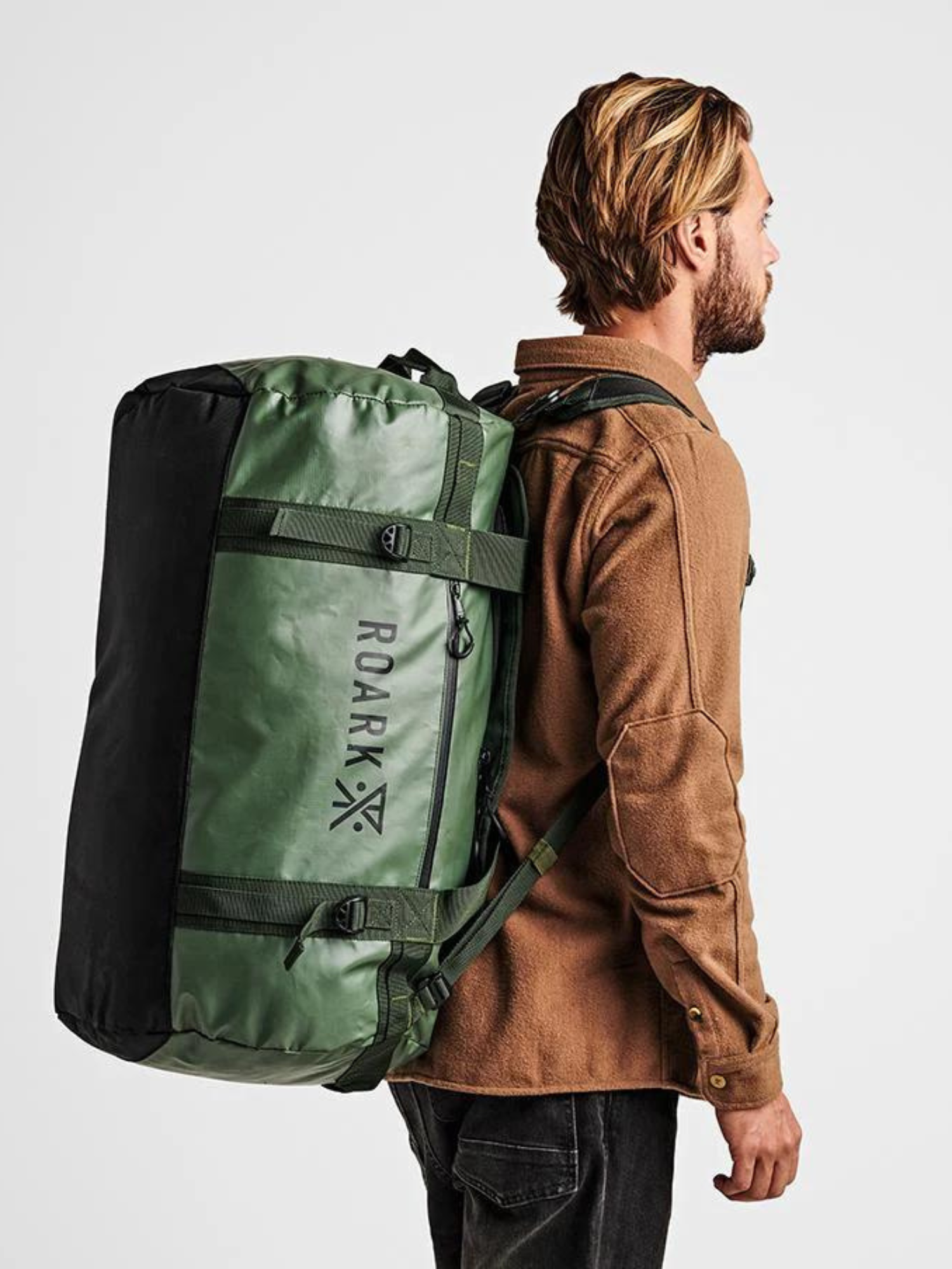 Roark Keg 80L Duffle Bag - Military | Keel Surf & Supply