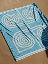 Sun Rituals Sardinia Towel - Blue | Keel Surf & Supply