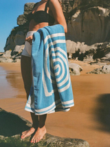 Sun Rituals Sardinia Towel - Blue | Keel Surf & Supply