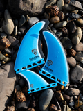 Futures Mark Richards Fiberglass Twin + 1 - Blue/White/Black | Keel Surf & Supply