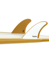 Futures Christenson Fibreglass Twin - White/Brown | Keel Surf & Supply