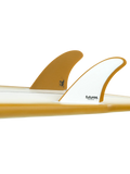 Futures Christenson Fibreglass Twin - White/Brown | Keel Surf & Supply