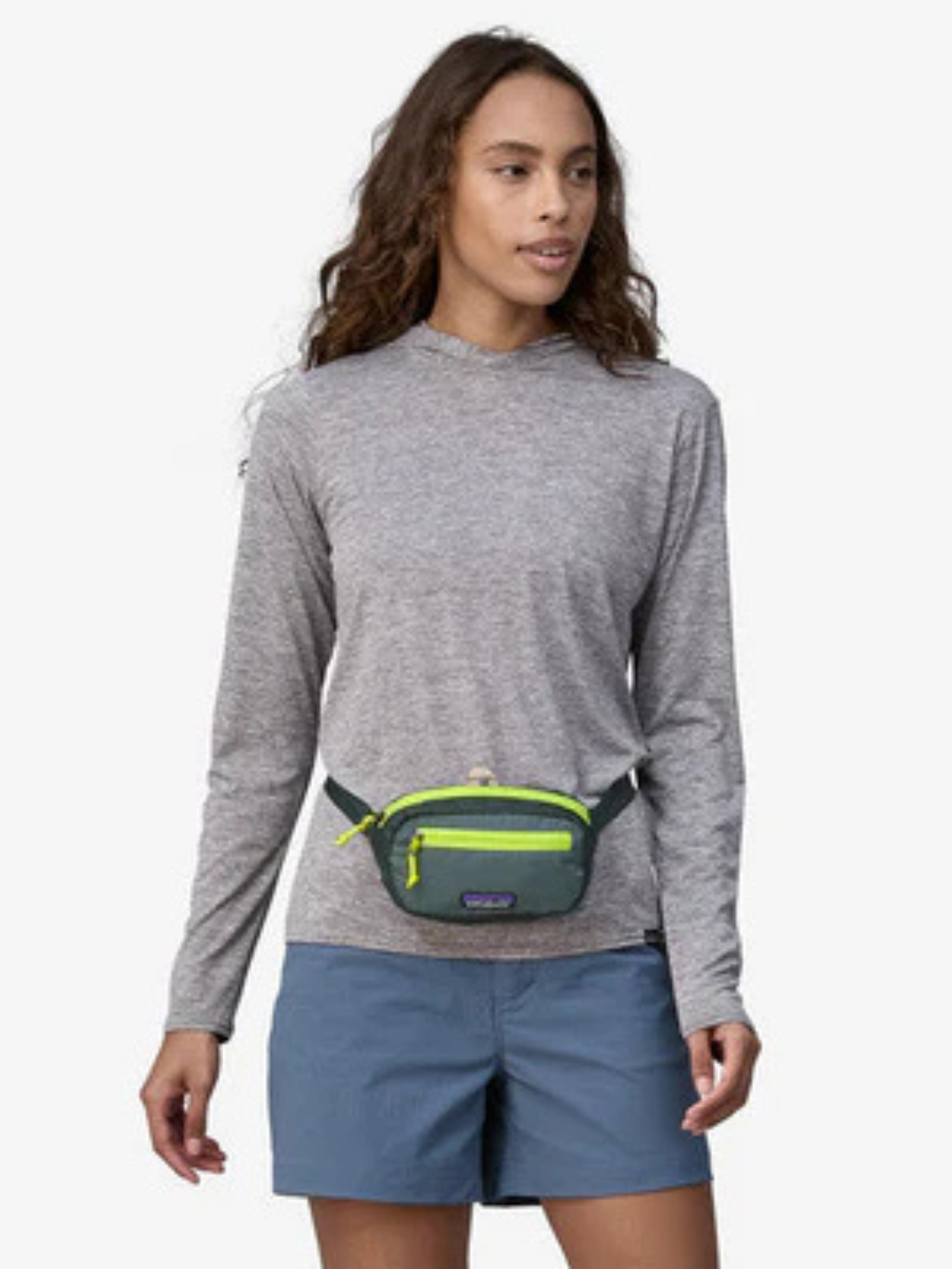Patagonia Ultralight Black Hole® Mini Hip Pack 1L - Nouveau Green | Keel Surf & Supply