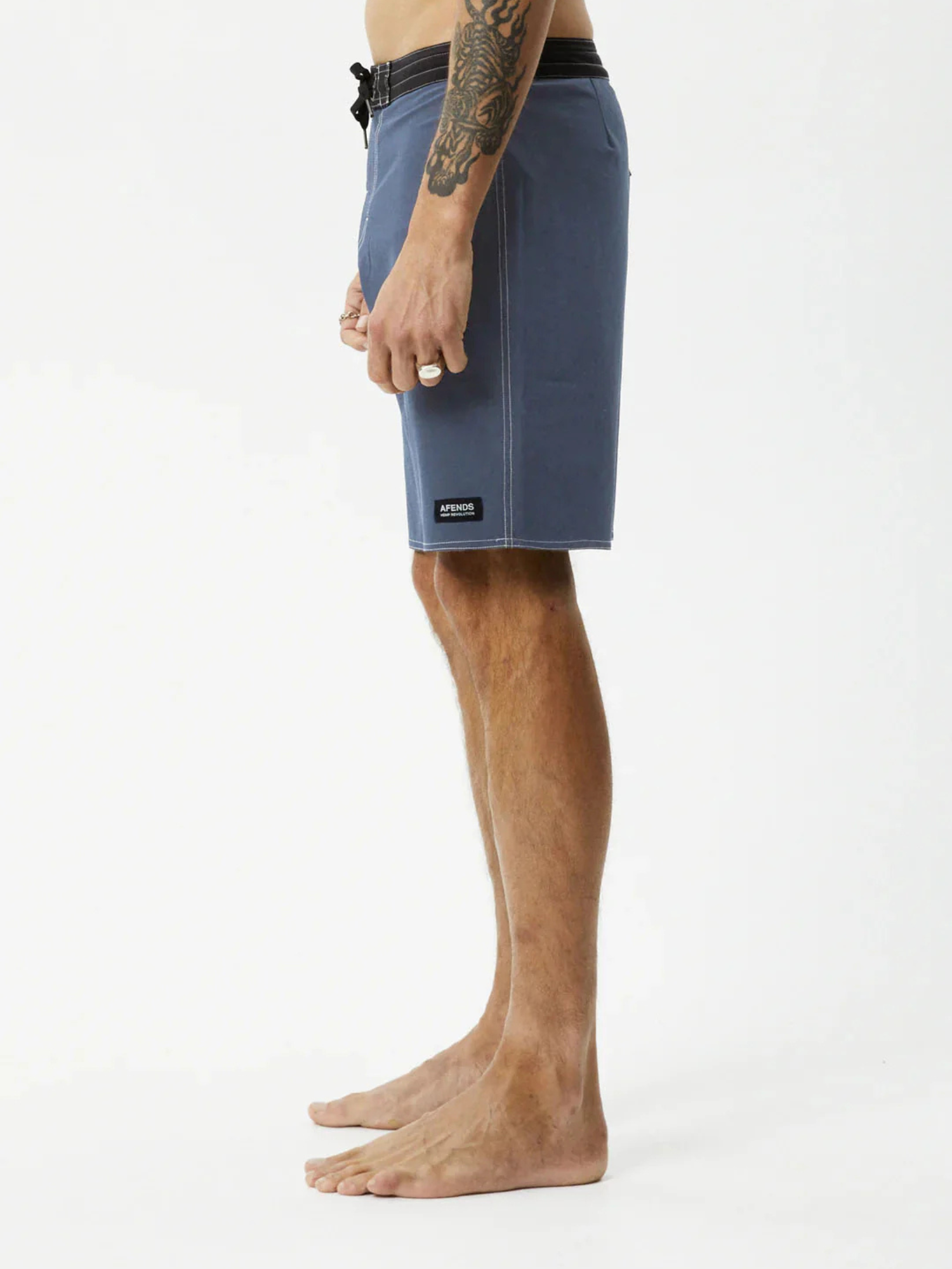 Afends Surf Related Hemp Fixed Waist Boardshort 20" - Marlin | Keel Surf & Supply