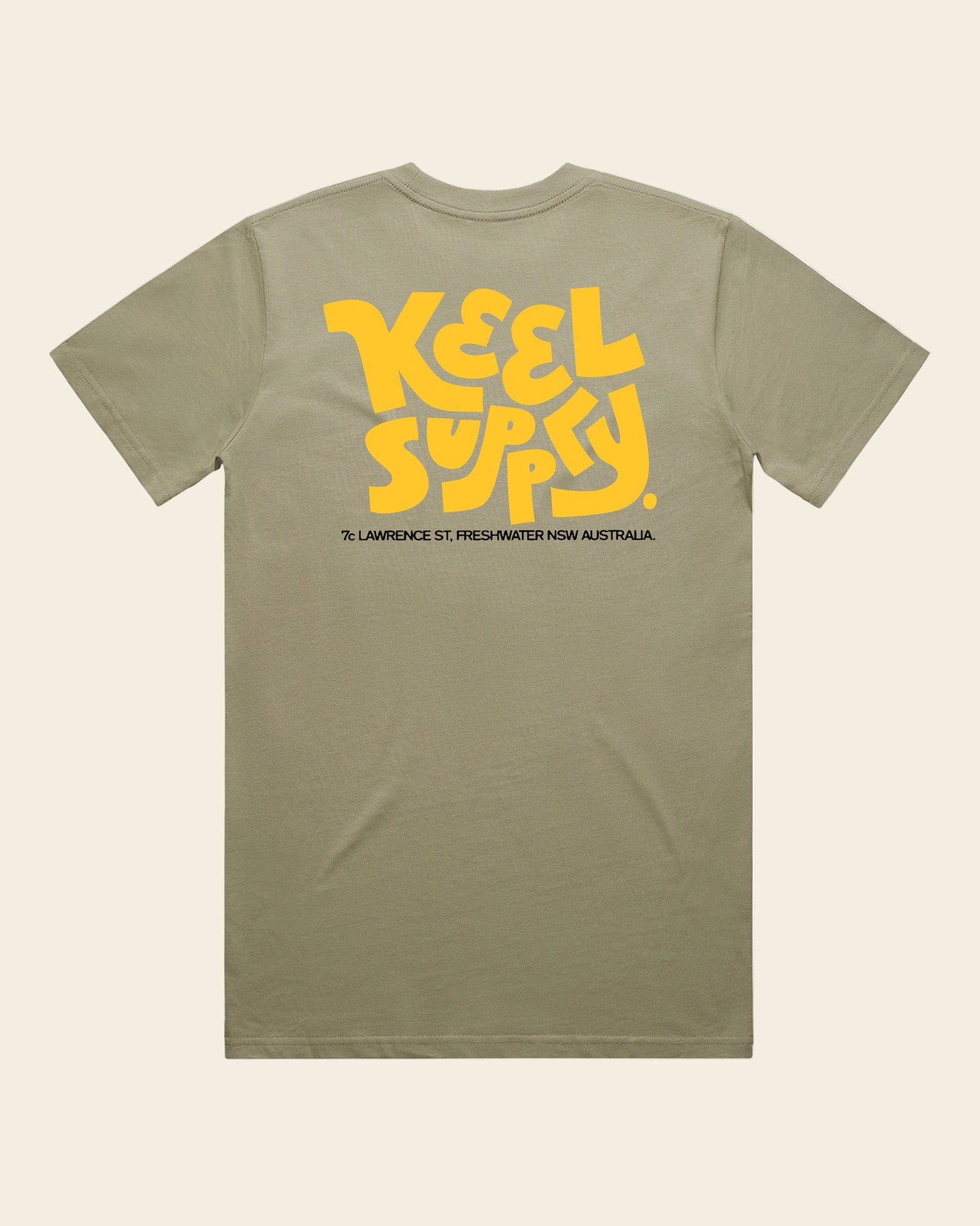 Keel Surf Logo Tee - Army