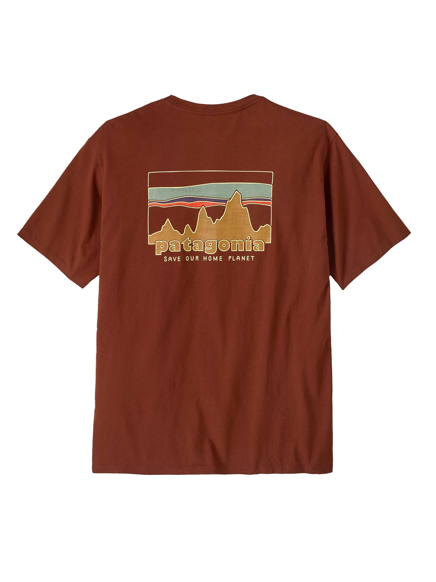  Men's '73 Skyline Organic T-Shirt - Dried Vanilla - Keel Surf & Supply