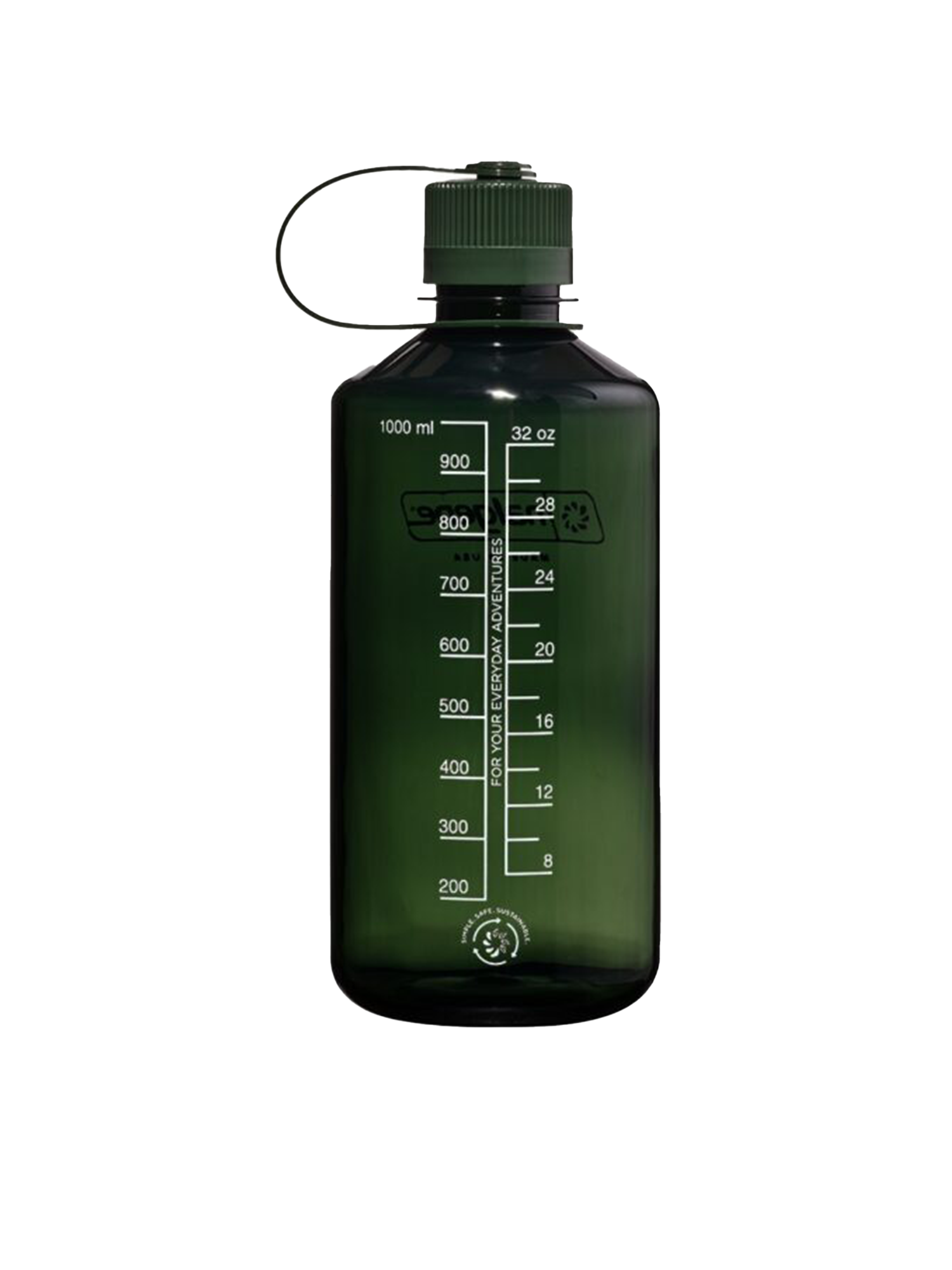 Narrow Mouth Sustain Water Bottle - Jade - Keel Surf & Supply