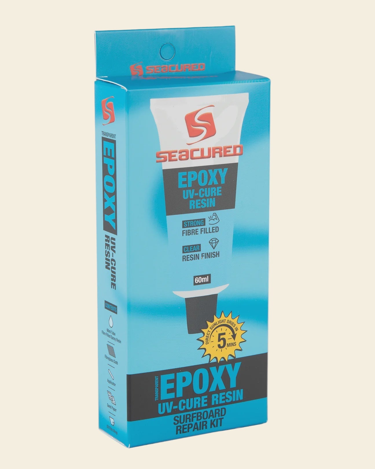 Epoxy UV-Cure Resin Repair Kit 60 ml(2oz)