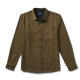 Roark Crossroads Organic Cotton Flannel - Dark Military