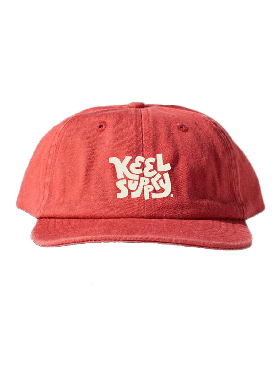 Keel Surf Logo Cap - Red
