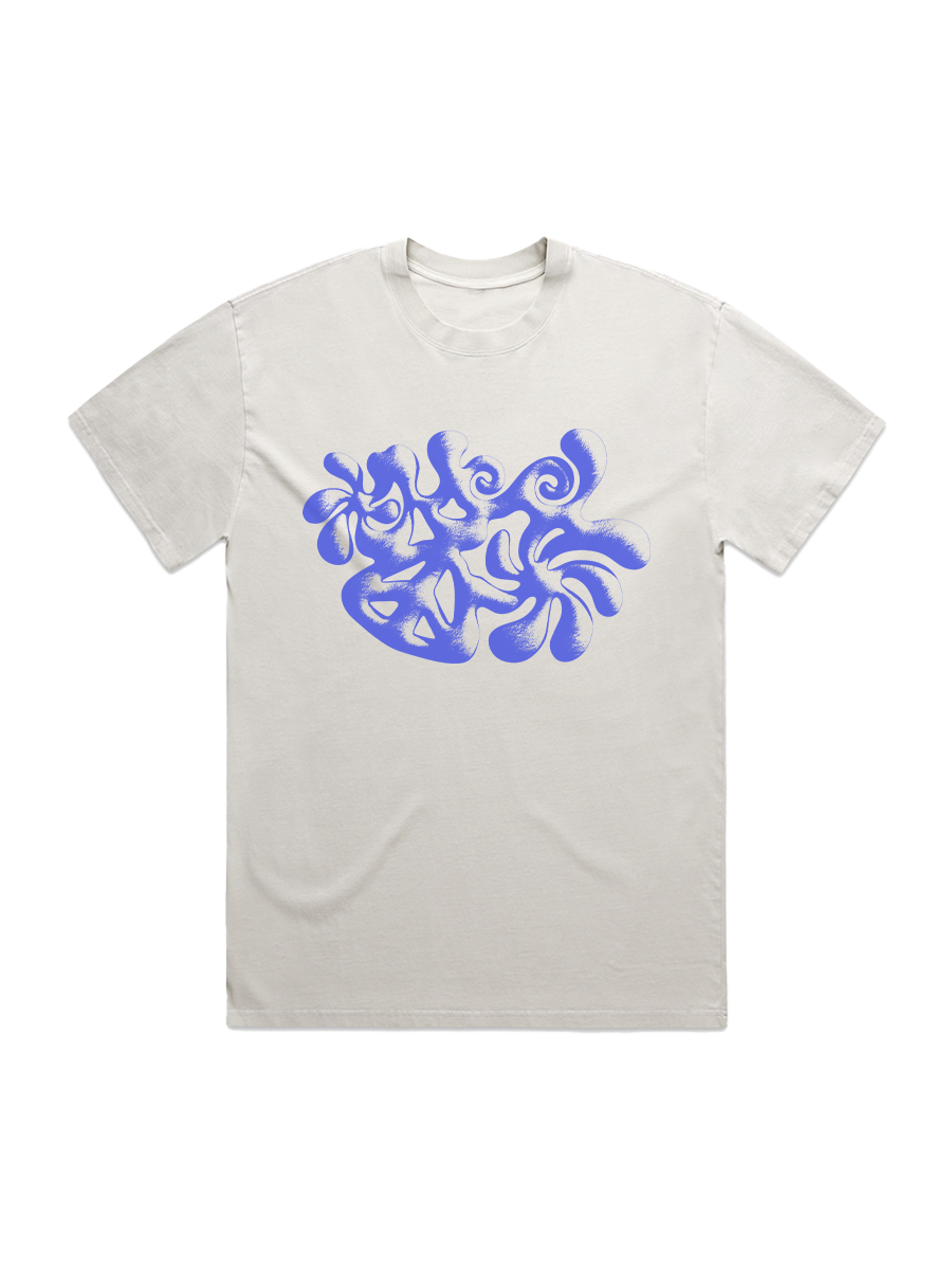 Rock Tee - Faded Bone