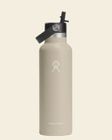 Hydroflask Bottle w/ Flex Straw Cap ~ Oat - Keel Surf & Supply