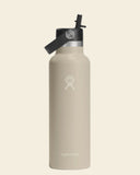Hydroflask Bottle w/ Flex Straw Cap ~ Oat - Keel Surf & Supply