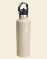Hydroflask Bottle w/ Flex Straw Cap ~ Oat - Keel Surf & Supply