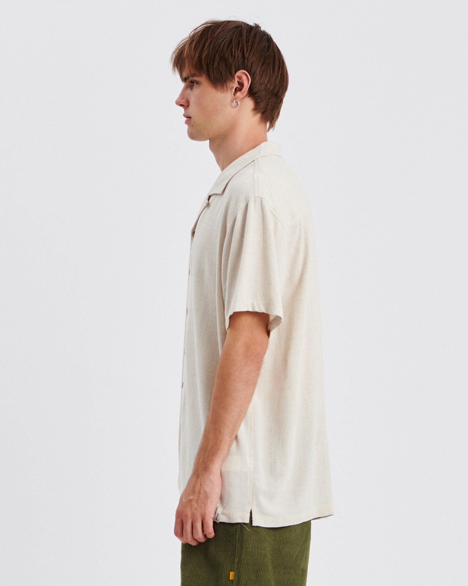 Ernie Resort Shirt - Oatmeal - Keel Surf & Supply