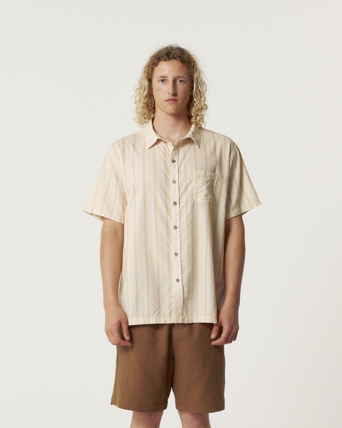 Stranded Shirt - Ecru