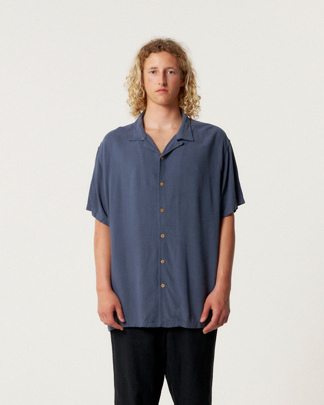 Ernie Resort Shirt - Blue