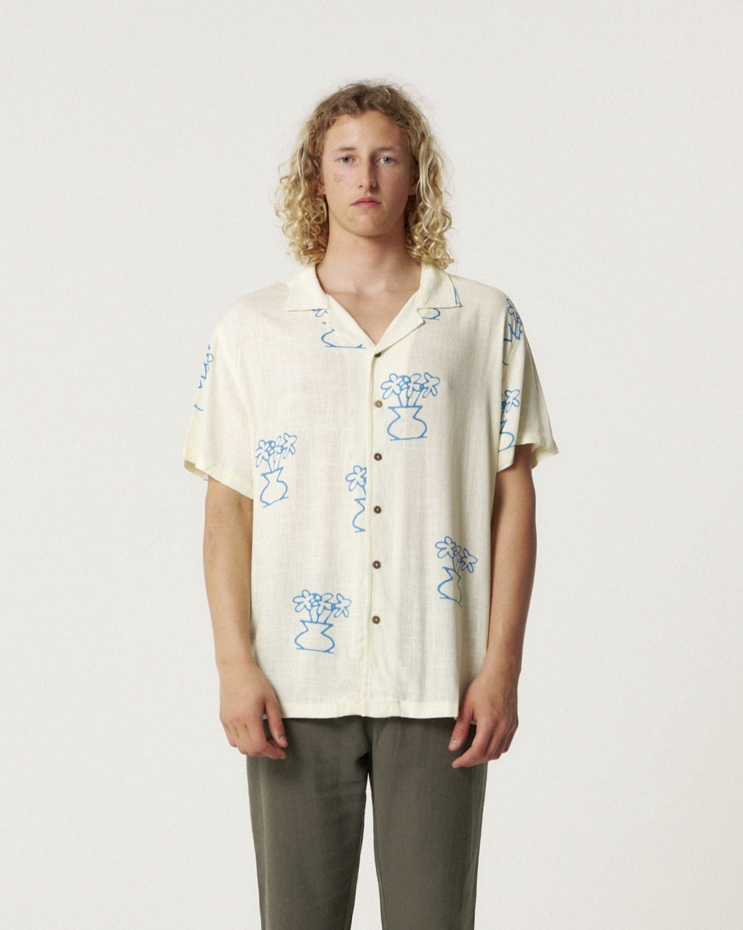 Mellow Resort Shirt - Ecru