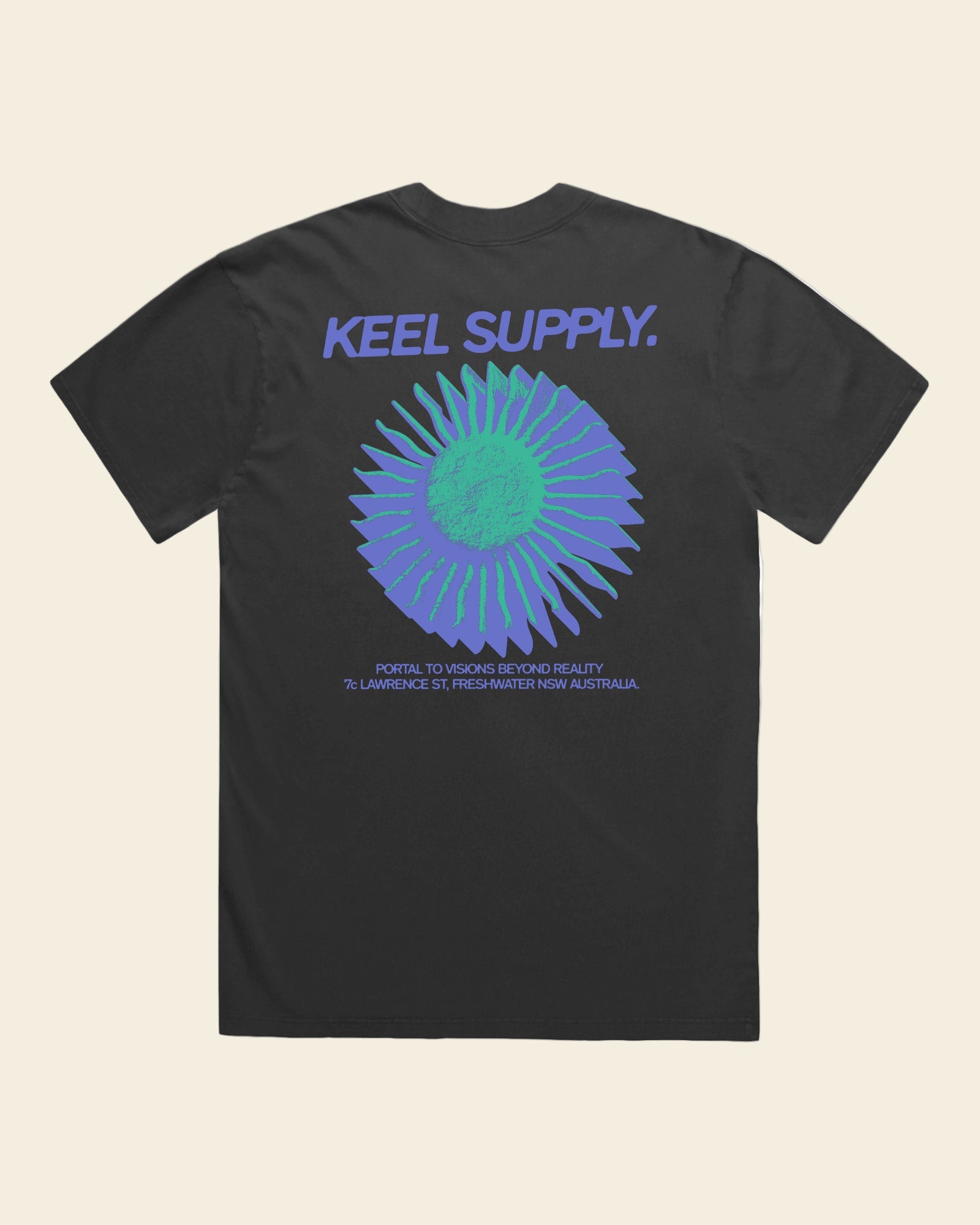 Solis Tee - Washed Black