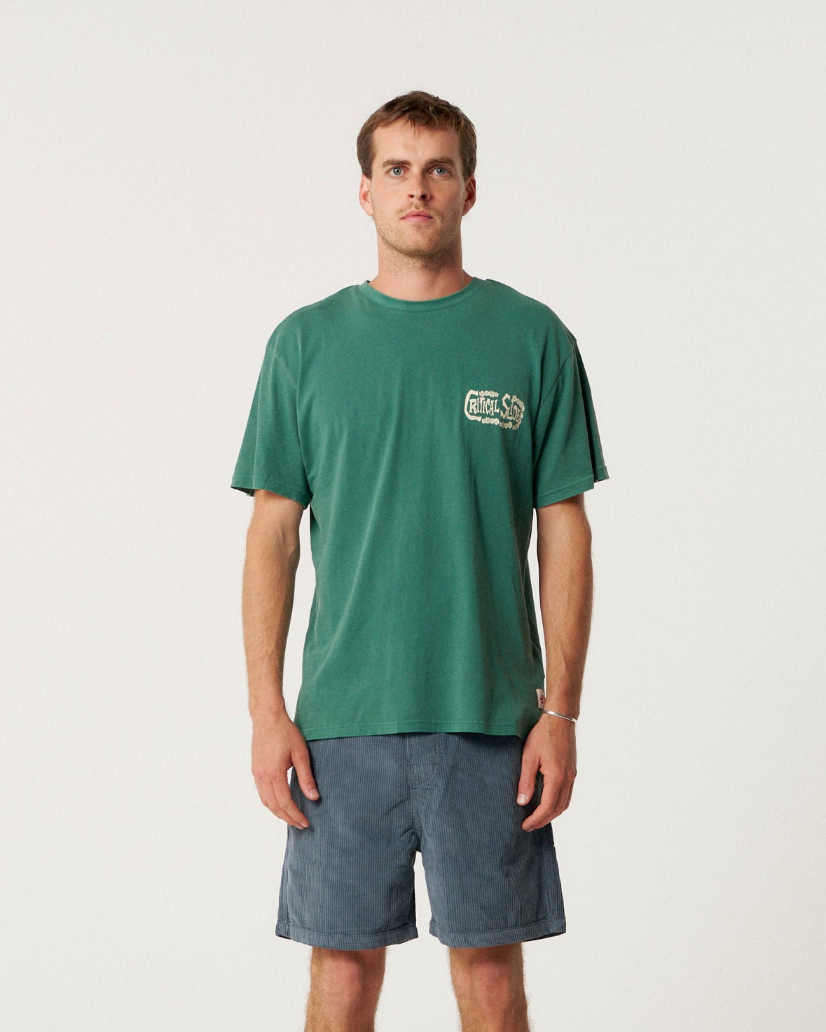 Tiki Tee - Dusty Green