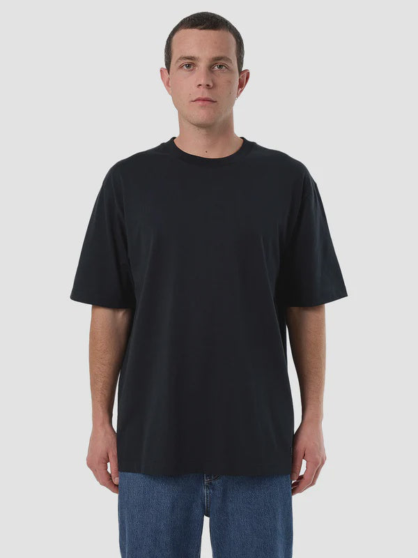 Thrills Military Oversize Fit Tee - Faded Black