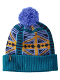 Patagonia Powder Town Beanie - Snow Beam - Pale Periwinkle