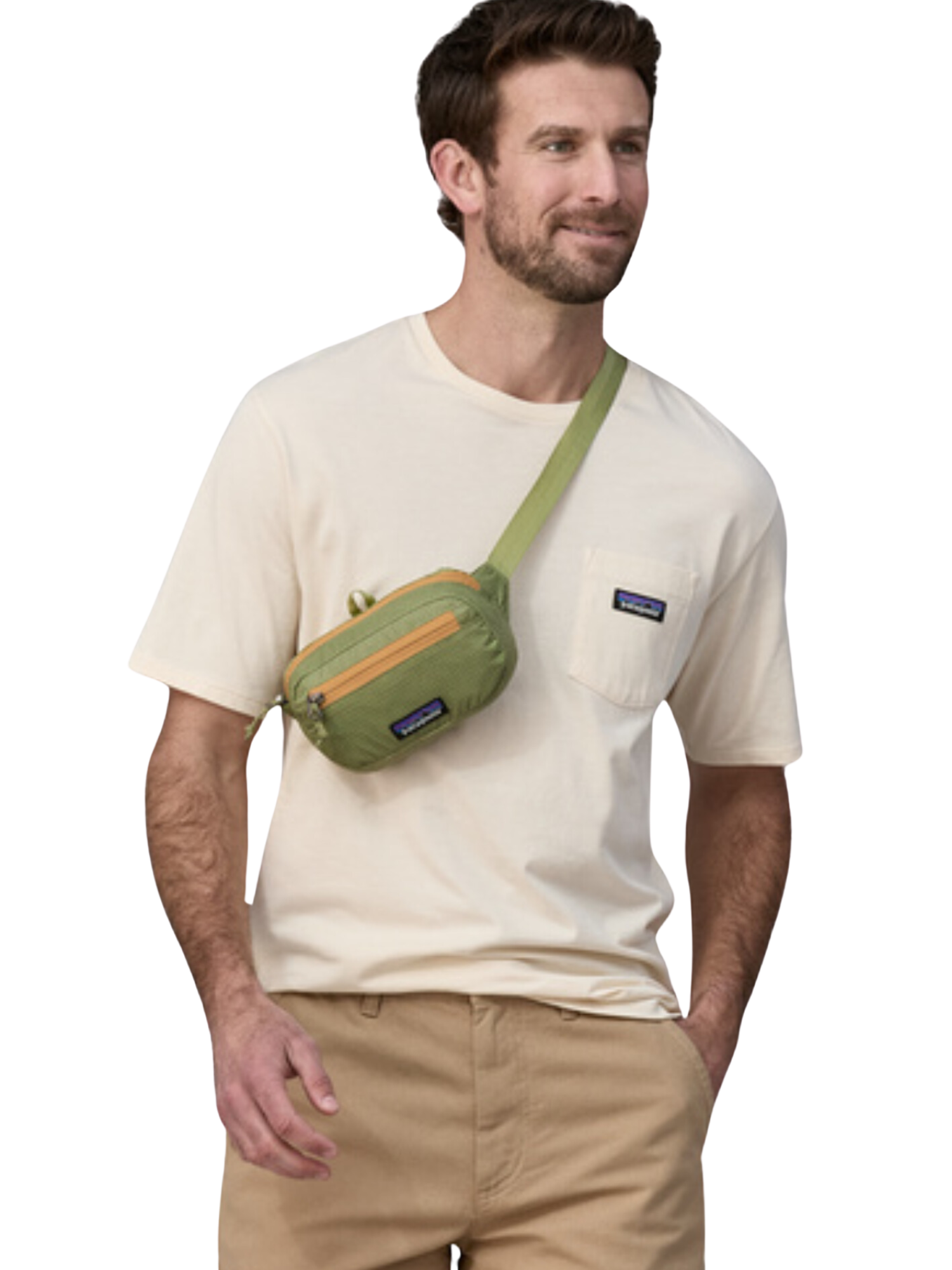 Patagonia Ultralight Black Hole Mini Hip Pack - Buckhorn Green | Keel Surf & Supply