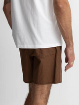 Rhythm Classic Linen Jam - Chocolate | Keel Surf & Supply