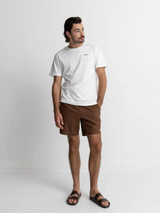 Rhythm Classic Linen Jam - Chocolate | Keel Surf & Supply