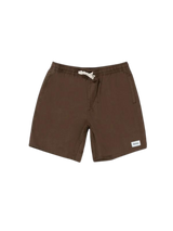 Rhythm Classic Linen Jam - Chocolate | Keel Surf & Supply