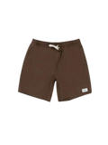 Rhythm Classic Linen Jam - Chocolate | Keel Surf & Supply