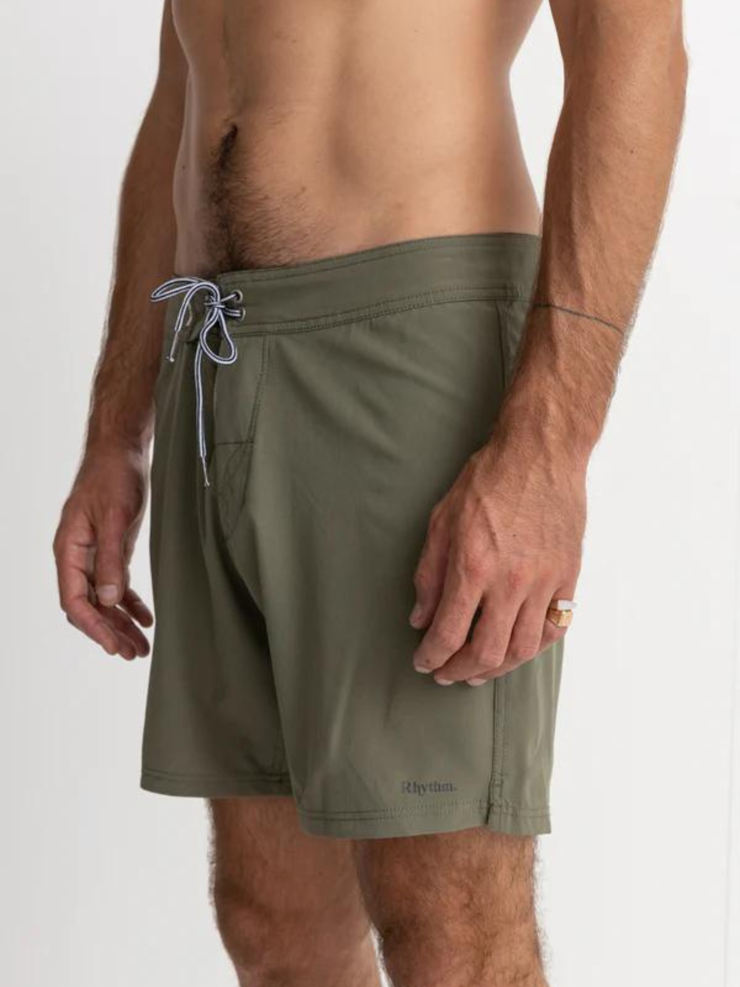 Rhythm Classic Stretch Trunk ~ Olive | Keel Surf & Supply