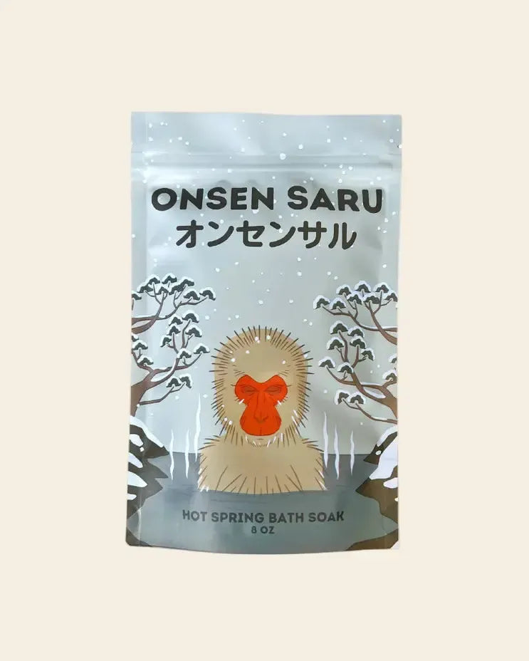 Onsen Saru ~ Hot Spring Bath Salts 8oz
