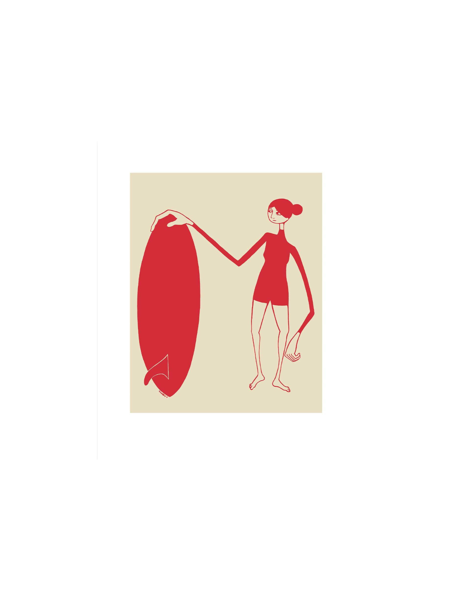 Knoffy Print 'Stubbie Lanky' | Keel Surf & Supply