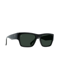 RAEN Rufio Recycled Black/Green Polarised