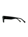 RAEN Rufio Recycled Black/Green Polarised