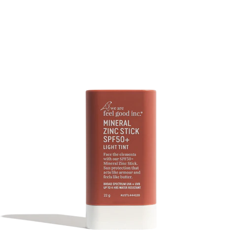 We Are Feel Good Mineral Zinc Stick SPF50+ LightTint | Keel Surf & Supply
