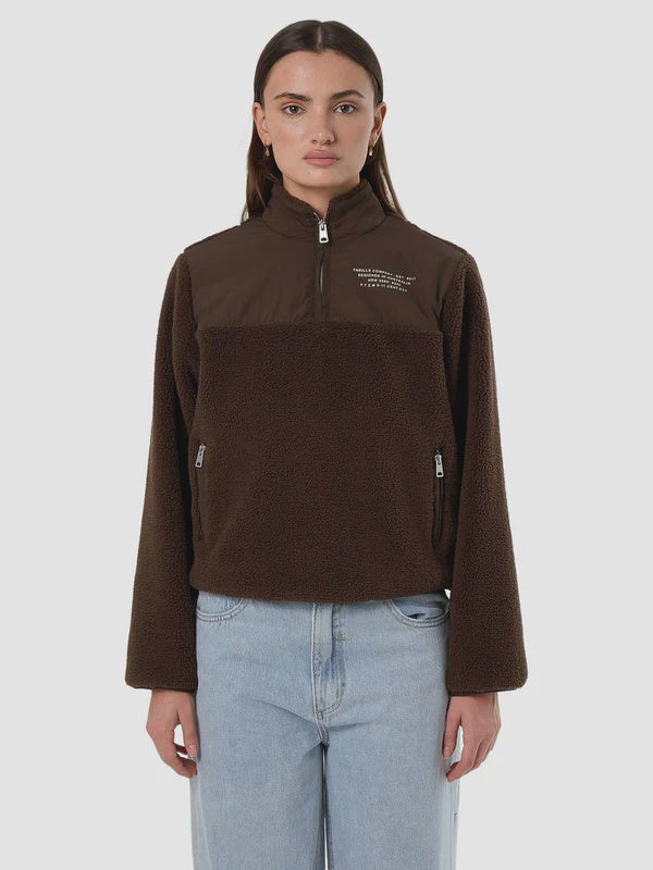 Thrills Warm Down Polar Fleece - Java