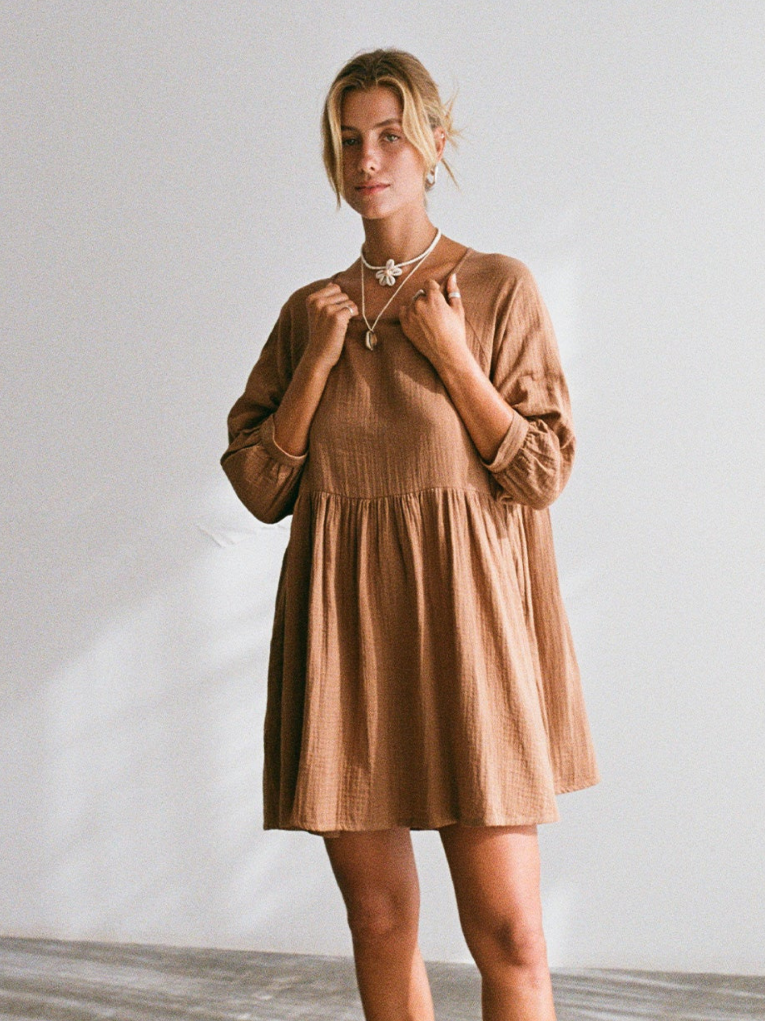 The Bare Road Eden Dress Chocolate