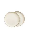 Barebones Enamel 2-Tone Deep Plate Set ~ Olive Drab