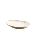Barebones Enamel 2-Tone Deep Plate Set ~ Olive Drab
