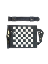 Sondergut Roll Up Chess/Checkers ~ Charcoal