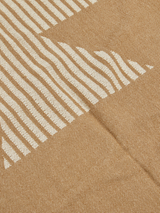 Pony Rider Village Bed Blanket | Natural | Super King