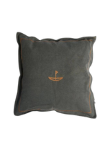 Pony Rider ~ Canoe Life Cushion Cover ~ Liquorice