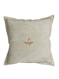 Pony Rider ~ Canoe Life Cushion Cover ~ Natural