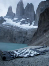 Sondergut Roll Up Chess/Checkers ~ Charcoal